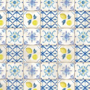 Pap de Regalo Mosaico Limone x 10 un