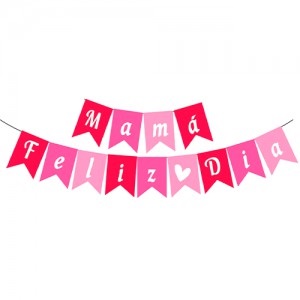 Banderin Feliz DIA MAMA BAMAMA
