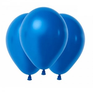 Globo 5" Perlado Metalico Azul x 50un  40106-015