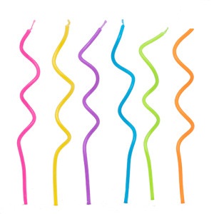 Velas Twist Multicolor  x 12un VTTMU