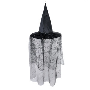 Gorro Bruja con Velo  GO244