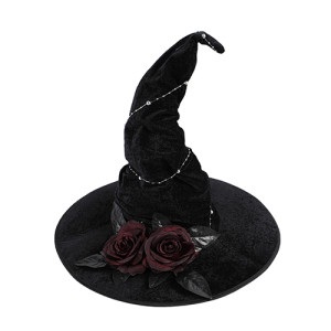 Gorro Bruja Rosas 43cm  GO249