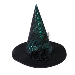 Gorro Bruja Pluma Nocturna GO255