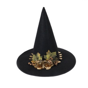 Gorro Bruja Ritual de Oro GO256