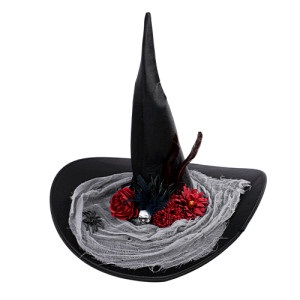 Gorro Bruja Coven Pluma y Rosas GO260